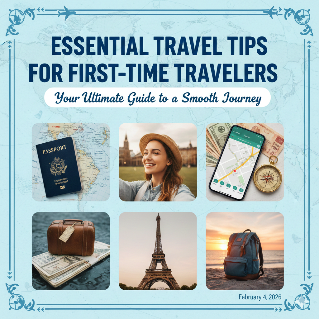 Essential Travel Tips for First-Time Travelers