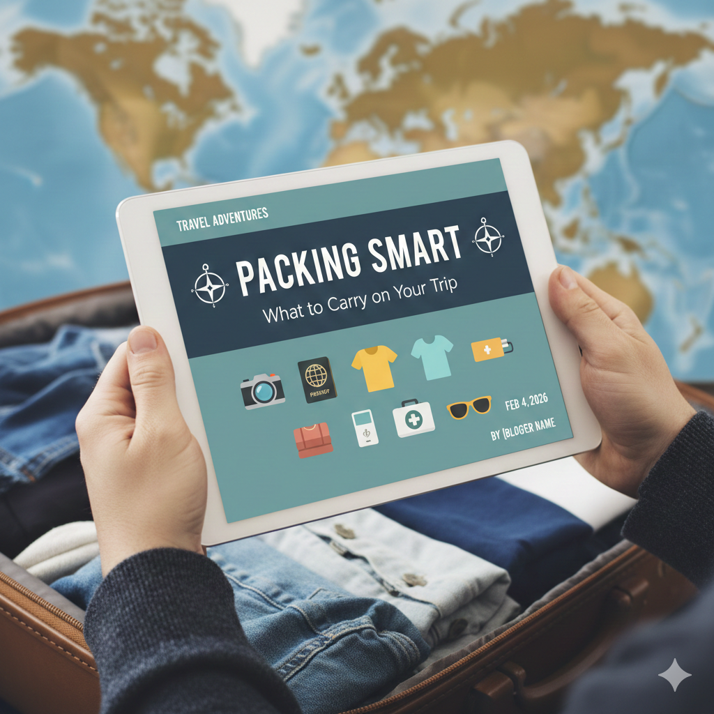 Packing Smart: What to Carry on Your Trip