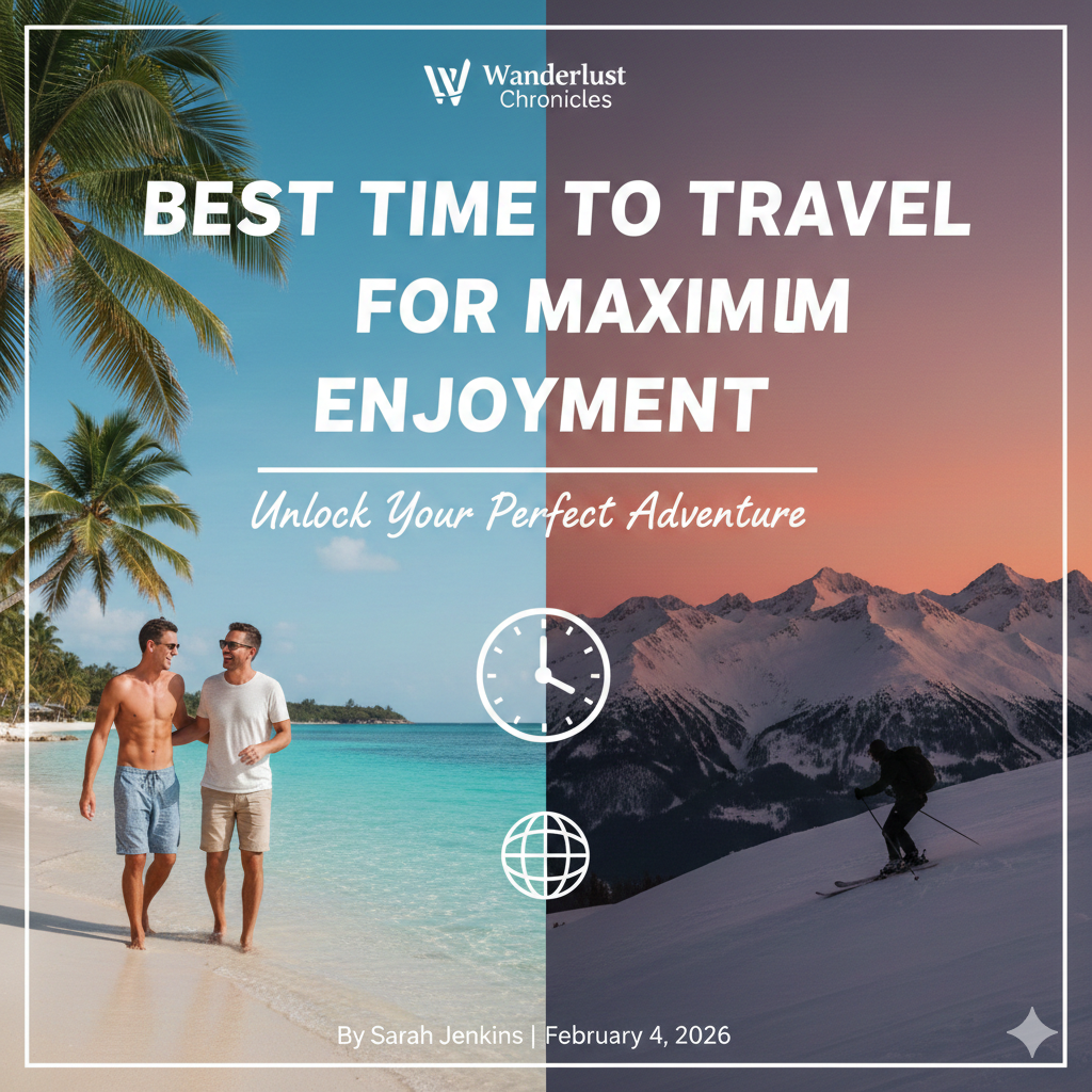 Best Time to Travel for Maximum Enjoyment